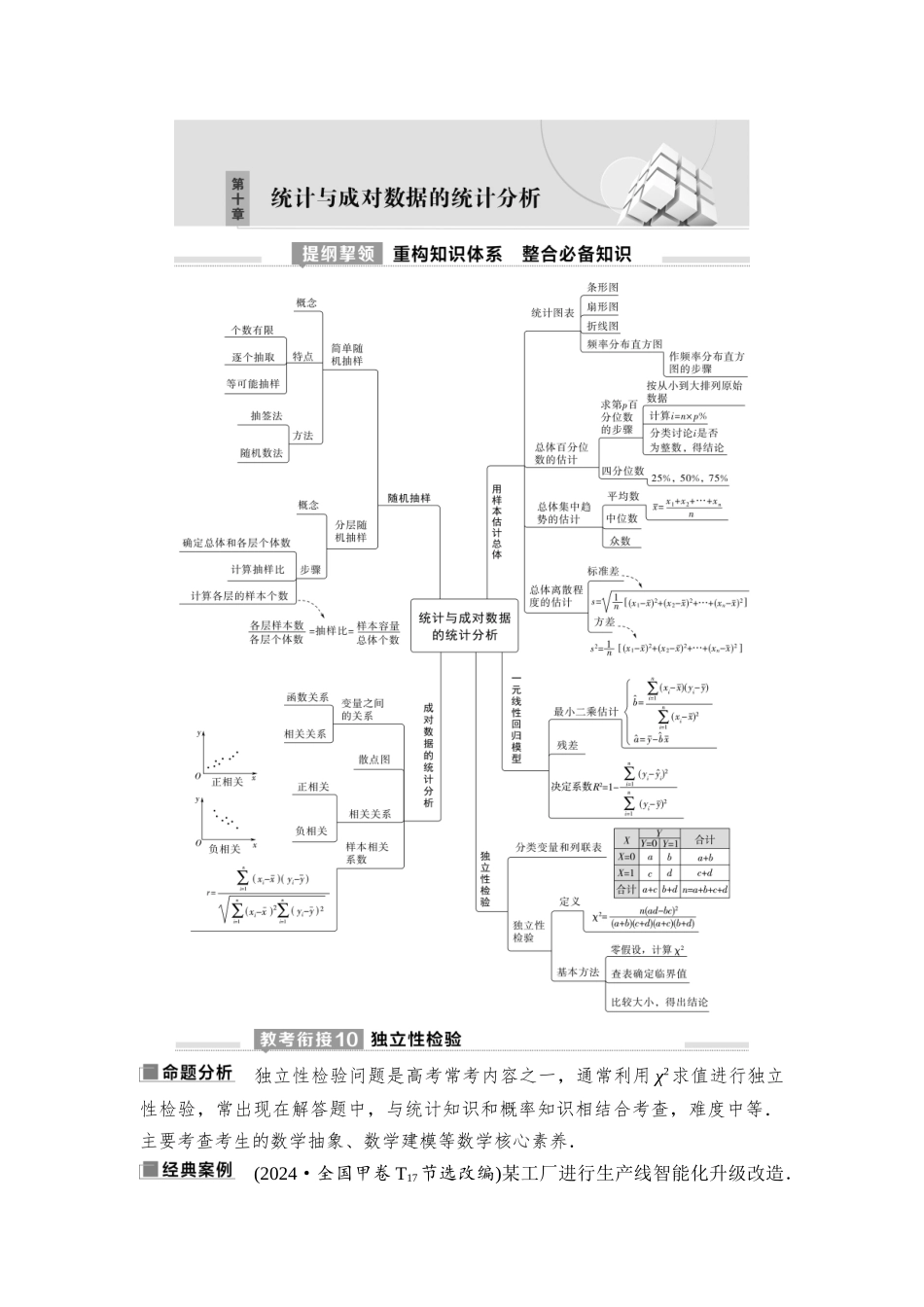 2026版《课堂新坐标》高三数学一轮复习基础版87第十章第1课时随机抽样、统计图表.docx_第1页