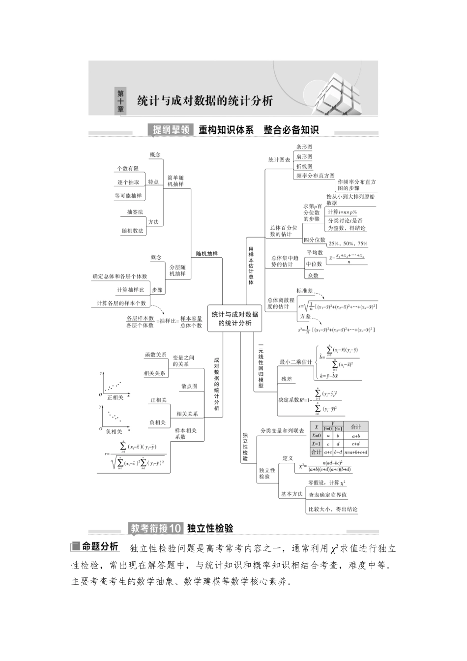 2026版《课堂新坐标》高三数学一轮复习基础版110第十章第1课时随机抽样、统计图表(1).docx_第1页