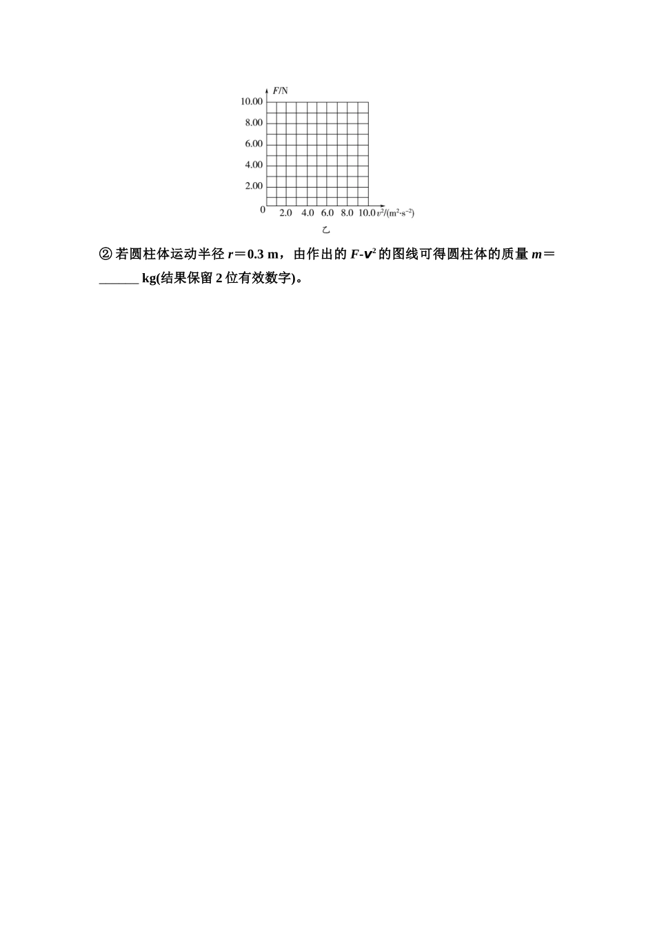 2026版《课堂新坐标》高三物理一轮复习江苏专版实验针对训练6探究向心力大小与半径、角速度、质量的关系.docx_第3页