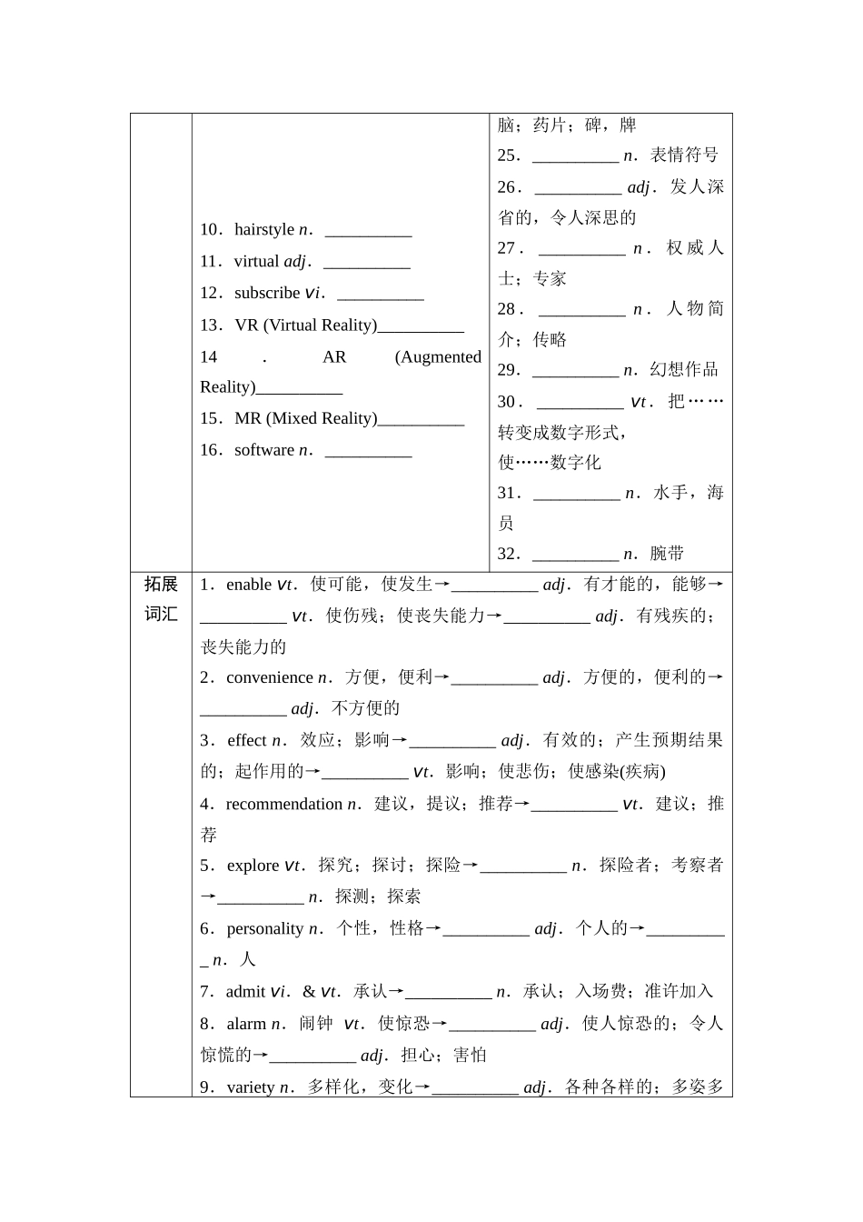 2026版《课堂新坐标》高三英语一轮复习北师大版04第一部分必修第二册UNIT4INFORMATIONTECHNOLOGY(1).docx_第3页