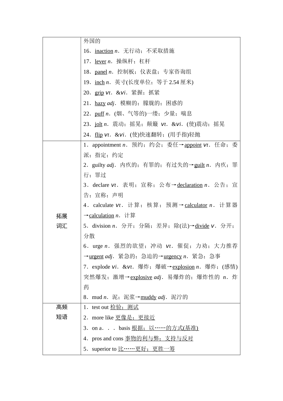 2026版《课堂新坐标》高三英语一轮复习人教版32第一部分选择性必修第四册UNIT1SCIENCEFICTION(1).docx_第3页