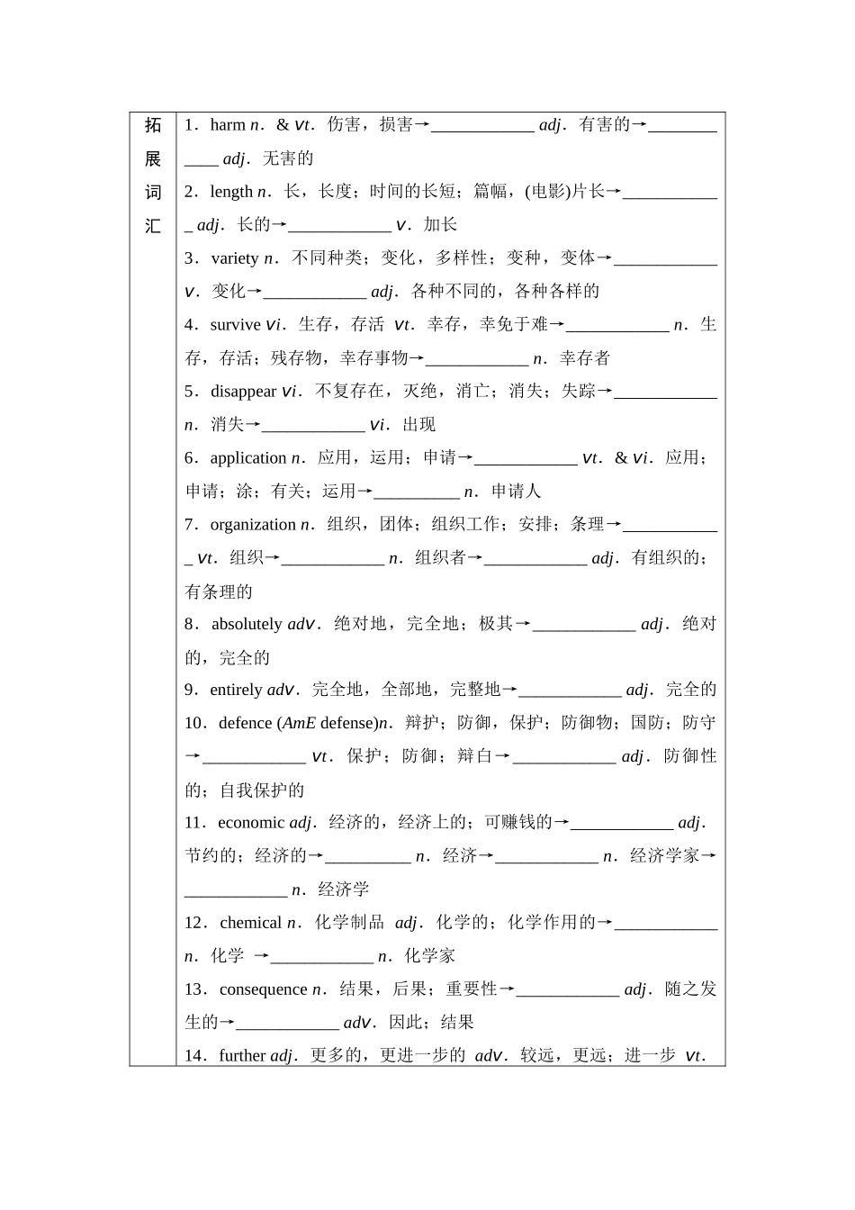 2026版《课堂新坐标》高三英语一轮复习译林版09第一部分必修第三册UNIT1Natureinthebalance(1).docx_第3页