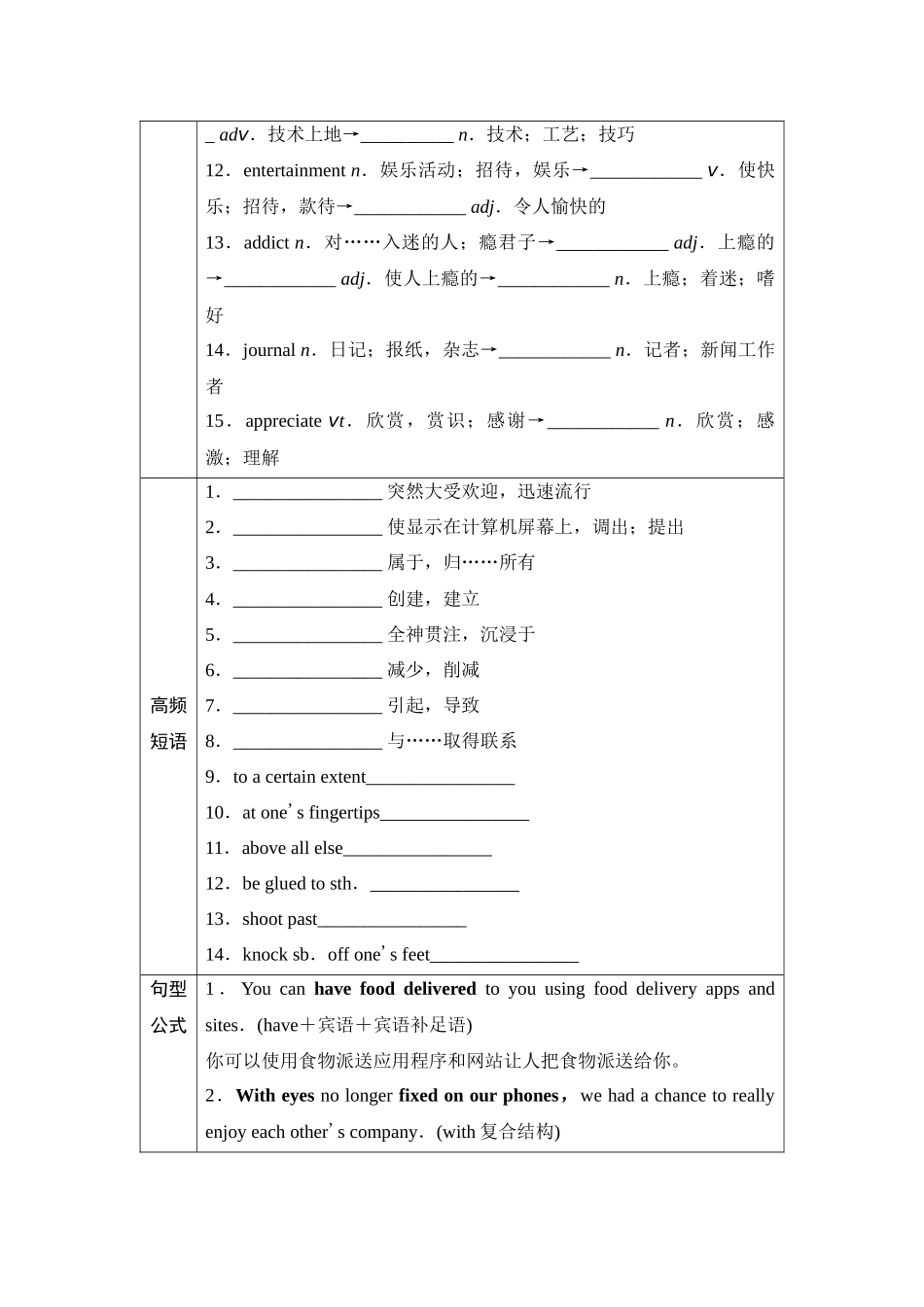 2026版《课堂新坐标》高三英语一轮复习译林版11第一部分必修第三册UNIT3Theworldonline(1).docx_第3页