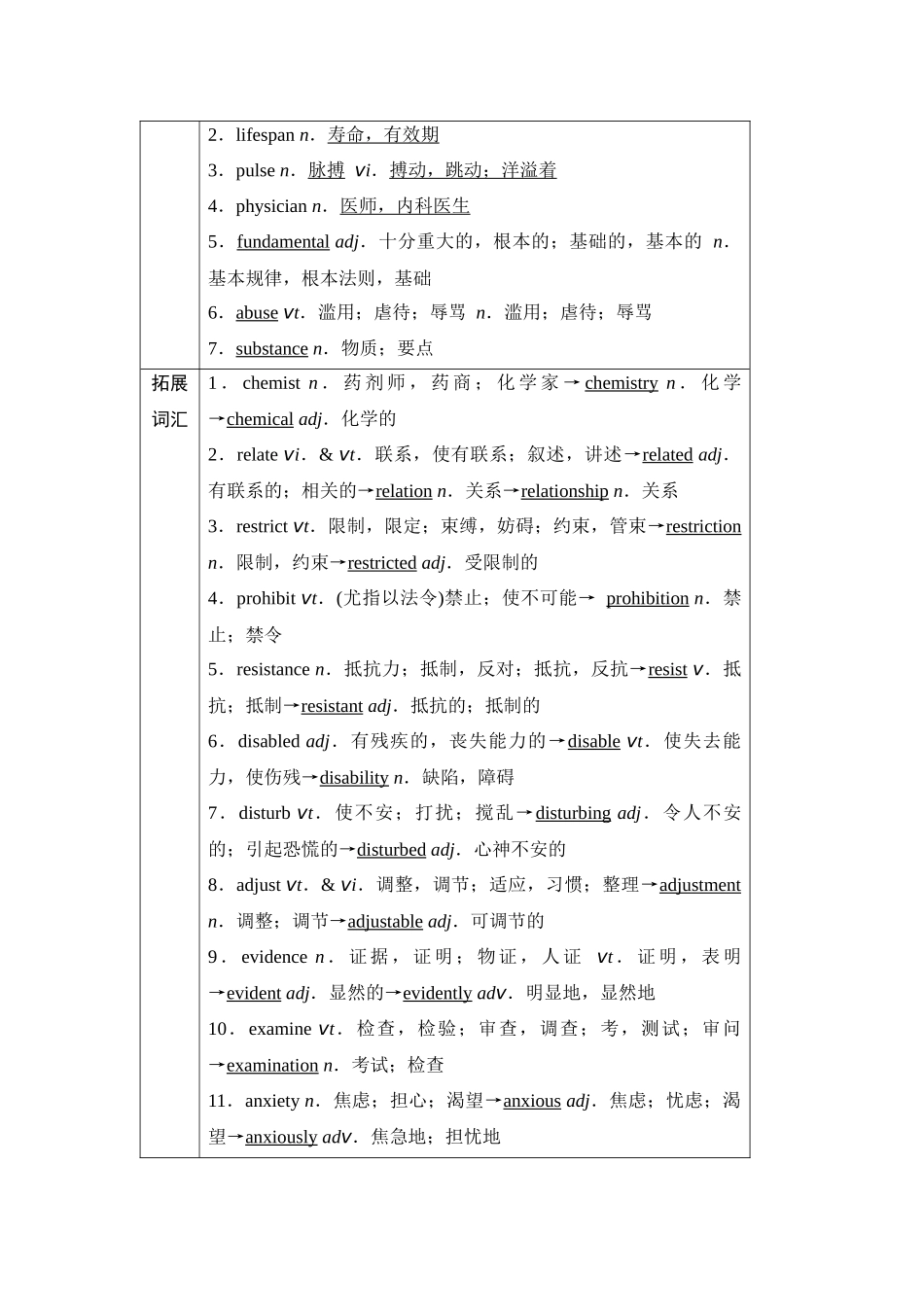 2026版《课堂新坐标》高三英语一轮复习译林版19第一部分选择性必修第二册UNIT3Fitforlife.docx_第3页