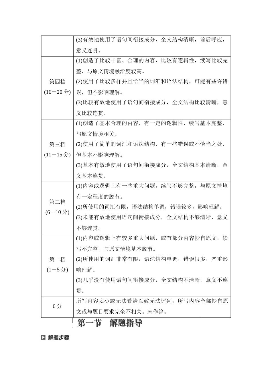 2026版《课堂新坐标》高三英语一轮复习译林版52第三部分读后续写第一节解题指导(1).docx_第2页