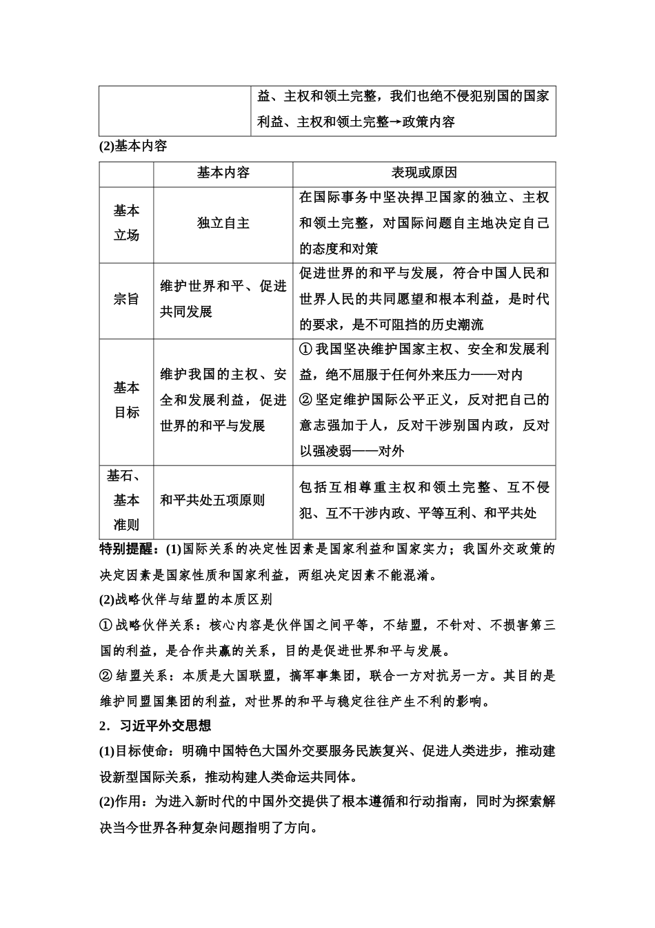2026版《课堂新坐标》高三政治一轮复习江苏专版38选择性必修1第二单元第二十九课中国的外交(1).docx_第3页