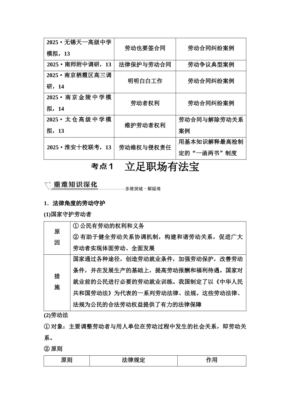 2026版《课堂新坐标》高三政治一轮复习江苏专版50选择性必修2第三单元第四十课做个明白的劳动者.docx_第3页