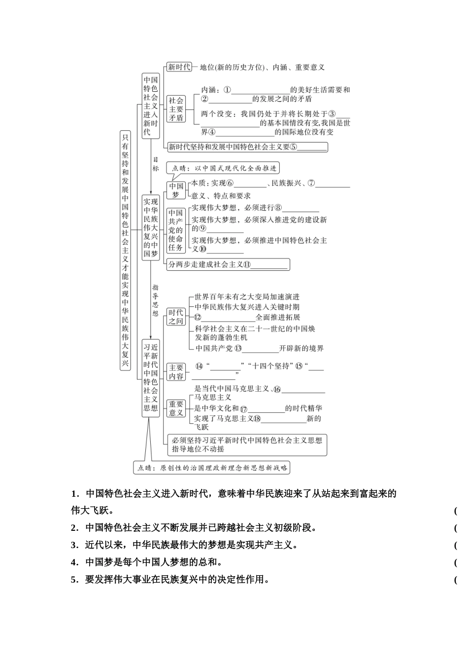 2026版《课堂新坐标》高三政治一轮复习通用版04必修1第四课课时1新时代的主要矛盾与奋斗目标(1).docx_第2页