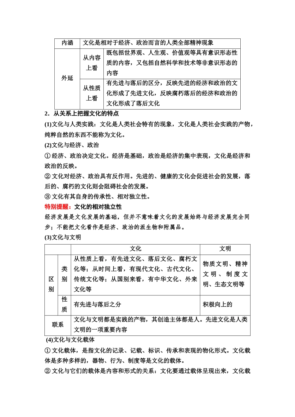2026版《课堂新坐标》高三政治一轮复习通用版34必修4第三单元第二十三课继承发展中华优秀传统文化.docx_第3页