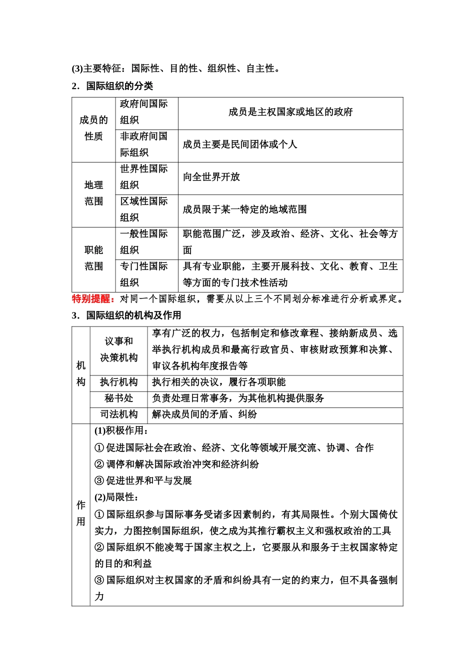 2026版《课堂新坐标》高三政治一轮复习通用版44选择性必修1第四单元第三十二课国际组织与联合国.docx_第3页