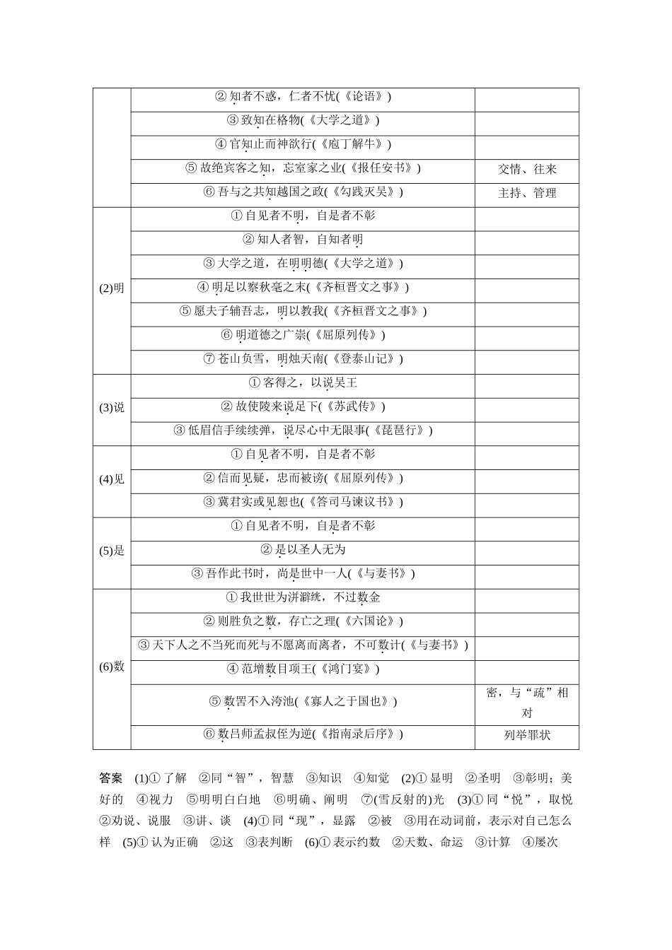 第2部分教材文言文复习课时27《〈老子〉四章》《五石之瓠》《兼爱》.docx_第2页