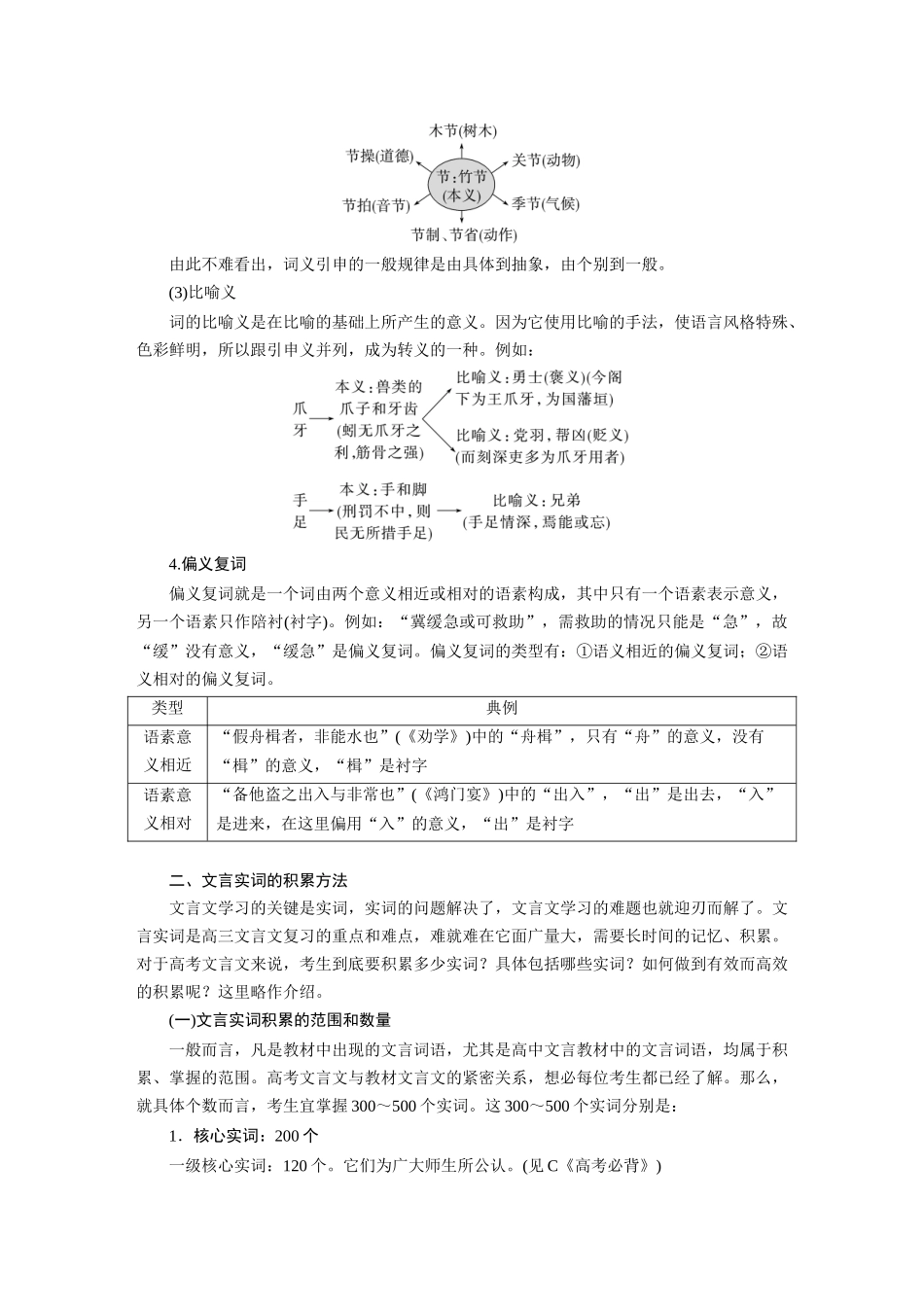 第3部分文言文考点突破课时33理解四类文言实词及其推义方法——勤于积累，善于推断.docx_第3页