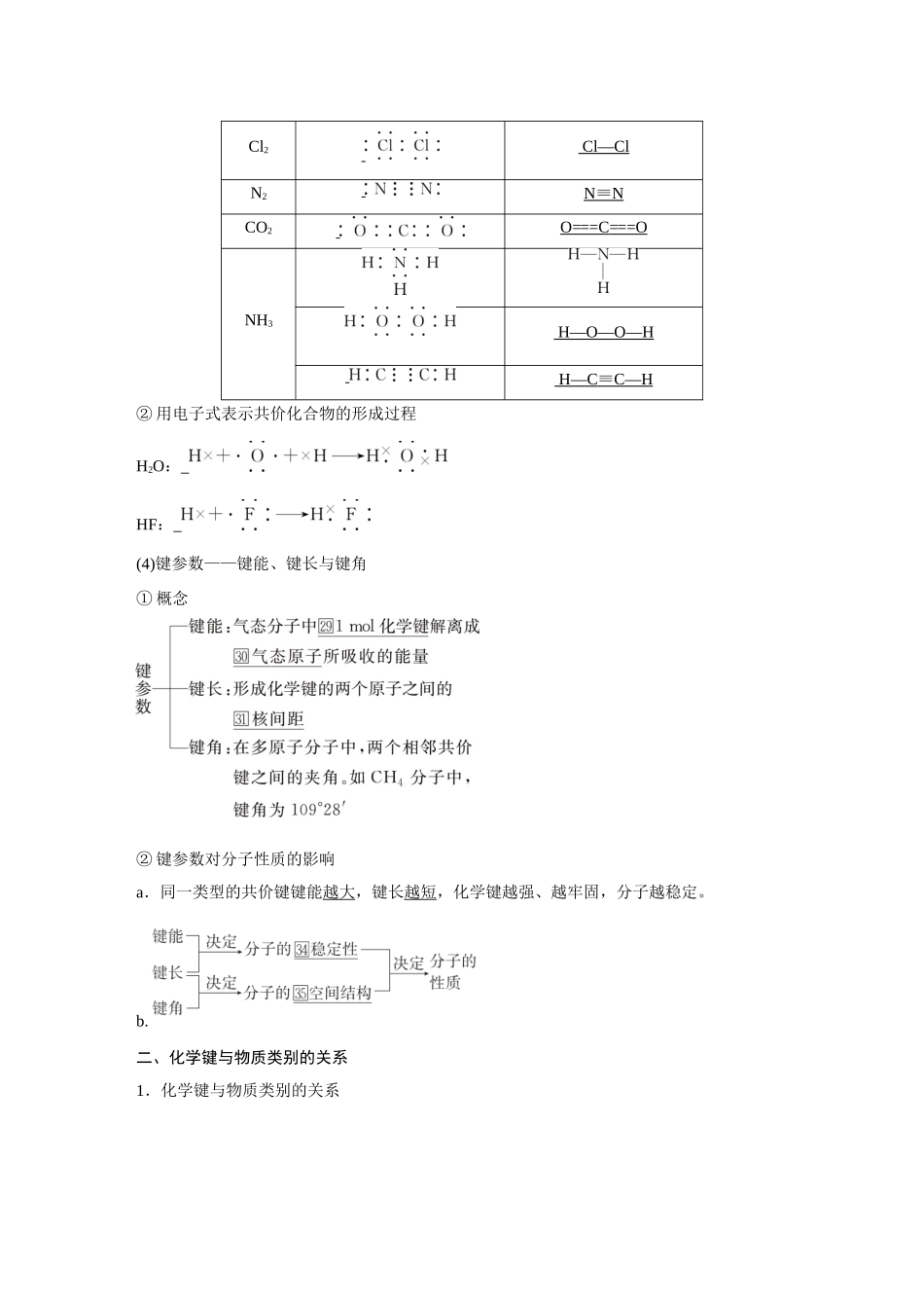 2026《金版教程》高考复习方案化学经典版-第3讲  化学键　分子结构与性质.docx_第3页