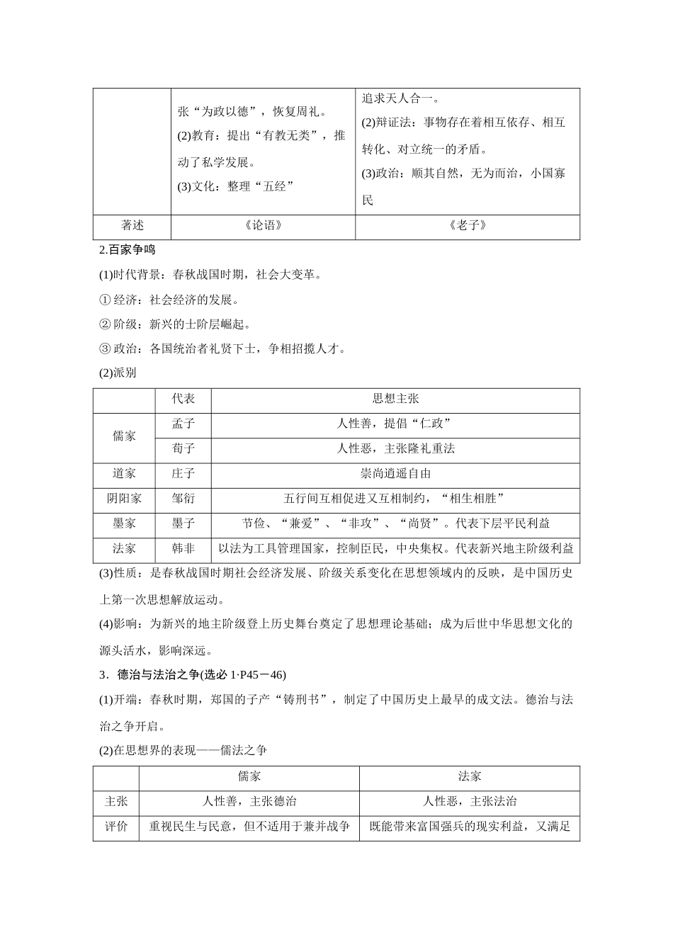 2026《金版教程》高考复习方案历史创新版-第2讲  诸侯纷争与变法运动.docx_第3页
