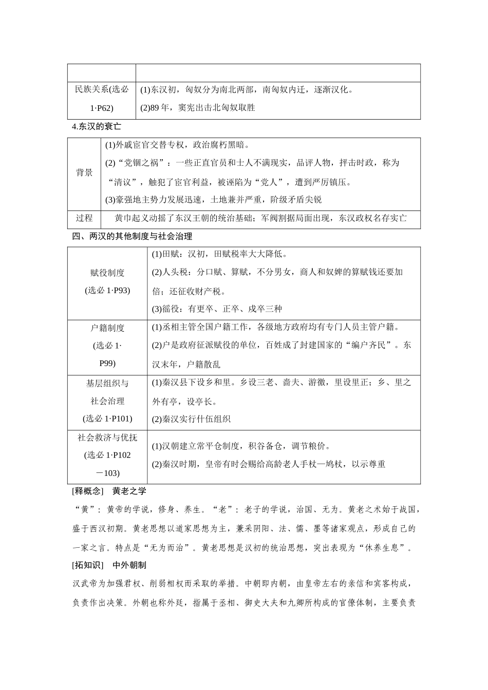 2026《金版教程》高考复习方案历史创新版-第4讲  两汉统一多民族封建国家的巩固.docx_第3页