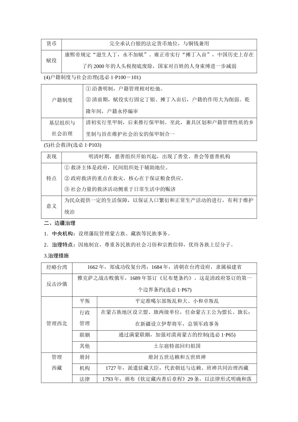 2026《金版教程》高考复习方案历史创新版-第13讲  清前中期的国家治理.docx_第2页