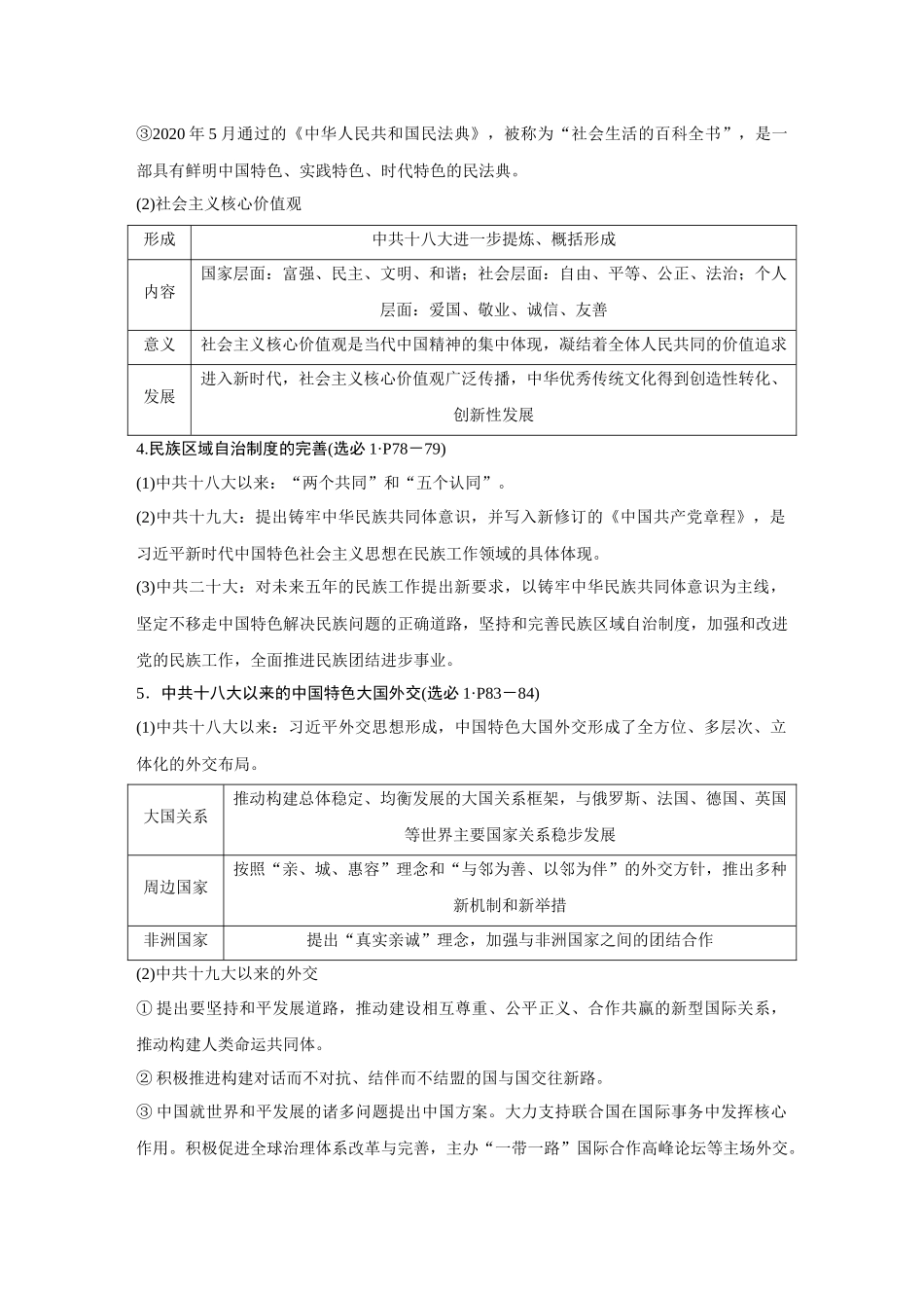 2026《金版教程》高考复习方案历史创新版-第28讲  中国特色社会主义新时代.docx_第2页