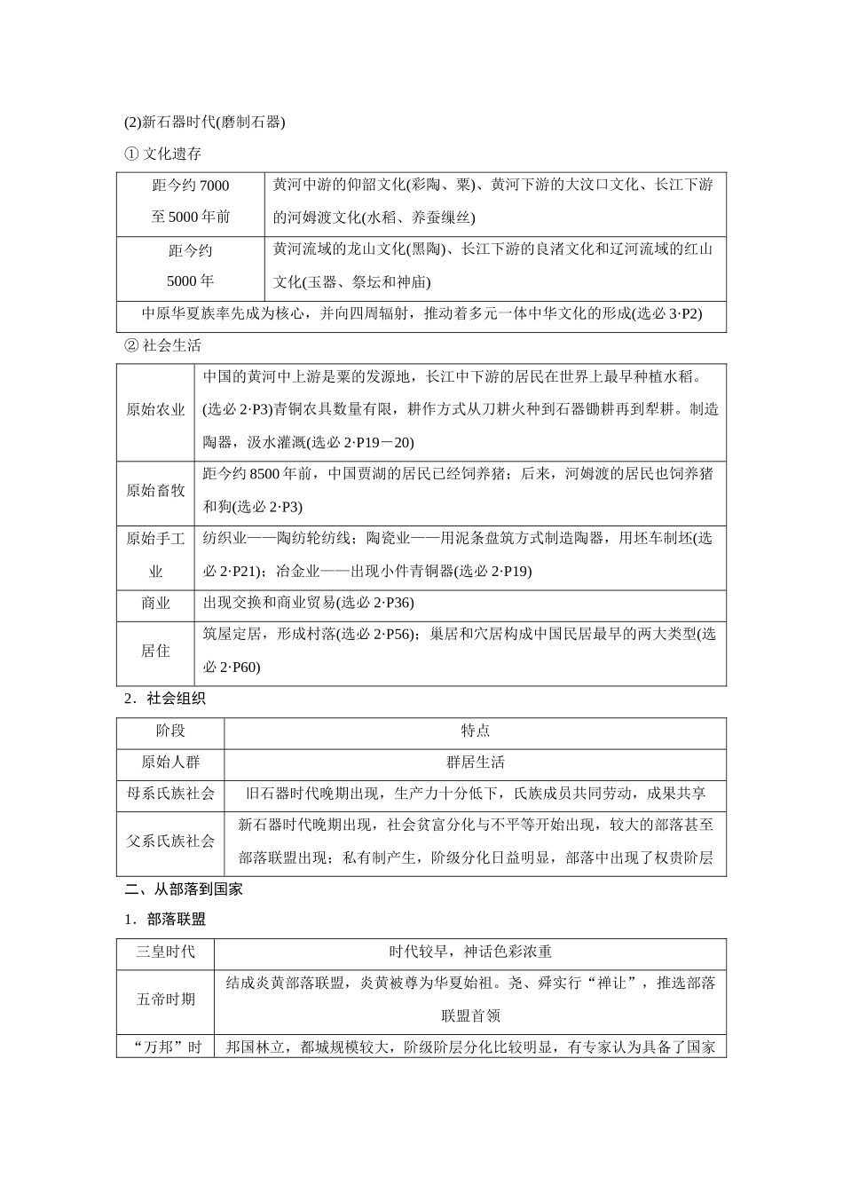 2026《金版教程》高考复习方案历史创新版-全书完整321历史第一部分.docx_第3页