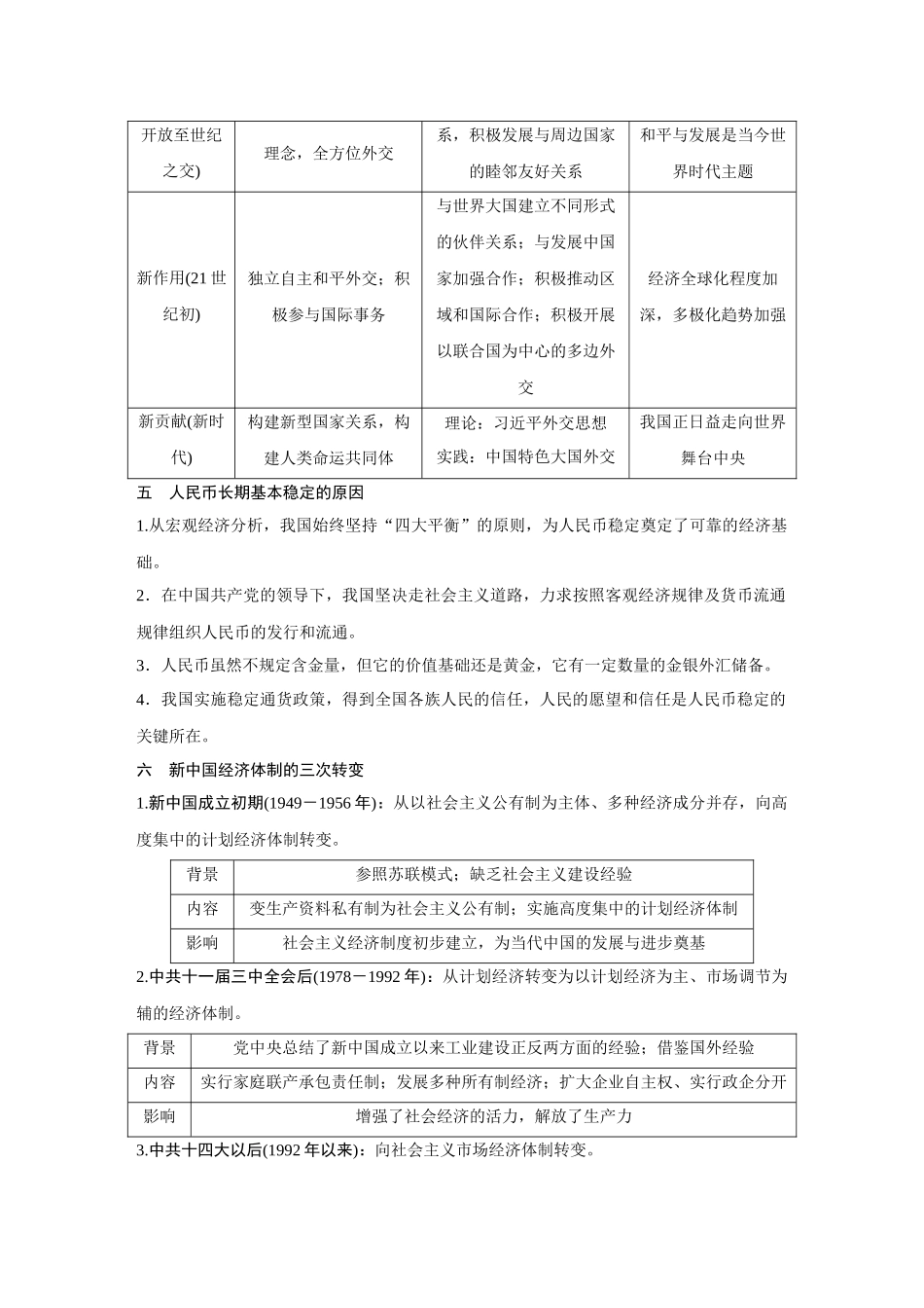 2026《金版教程》高考复习方案历史创新版-中国现代史板块提升.docx_第3页