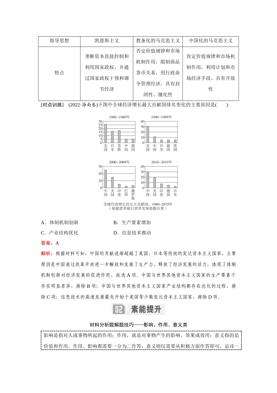 2026《金版教程》高考复习方案历史经典版-单元提升十五.docx_第2页