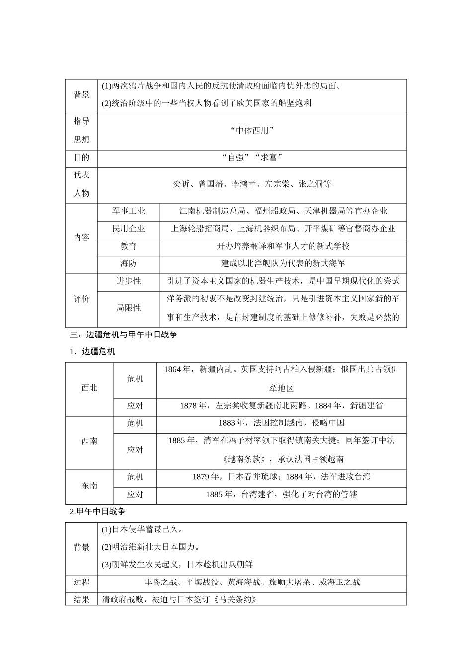 2026《金版教程》高考复习方案历史经典版-第14讲  国家出路的探索与列强侵略的加剧.docx_第2页