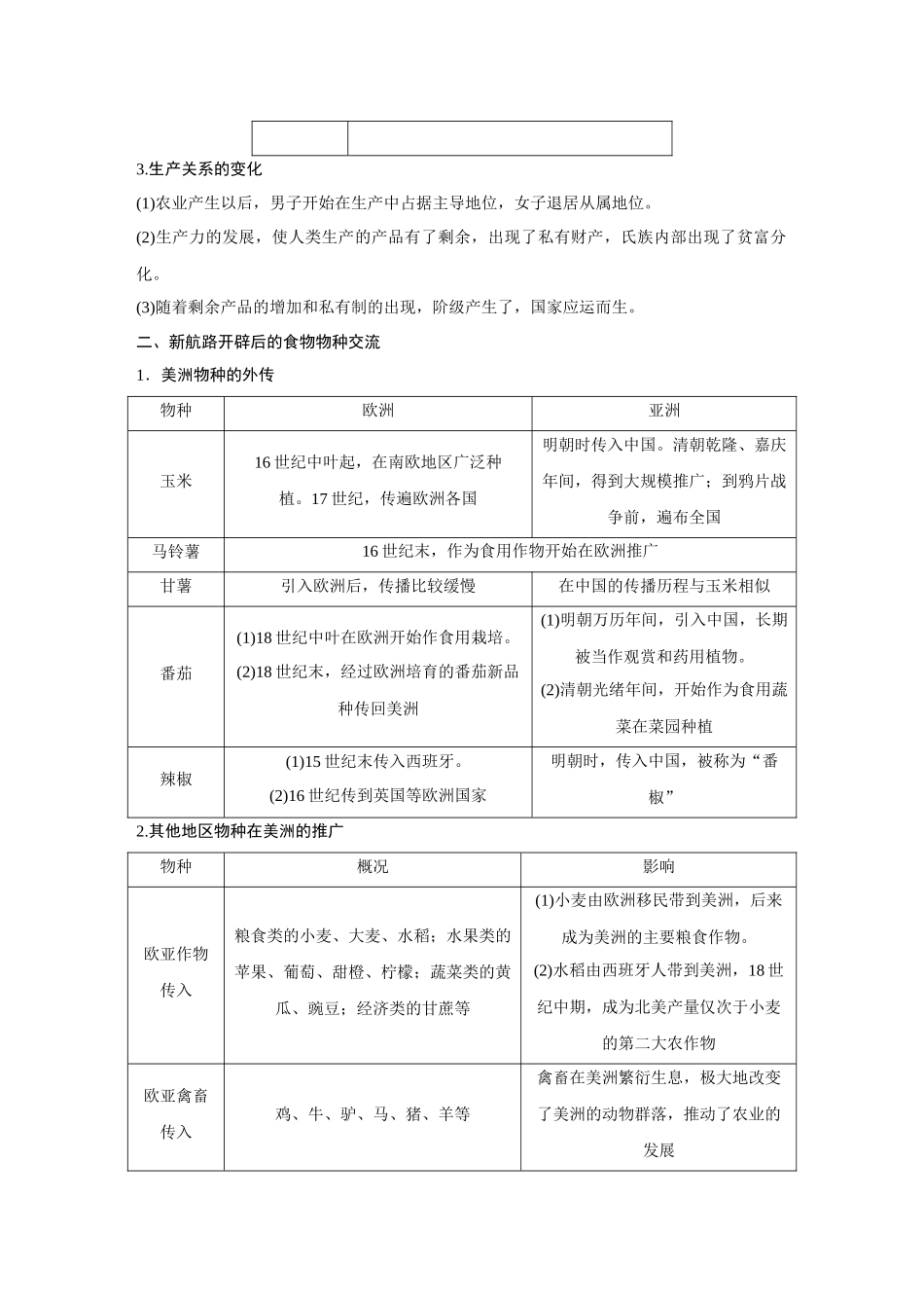2026《金版教程》高考复习方案历史经典版-第53讲  食物生产与社会生活.docx_第3页
