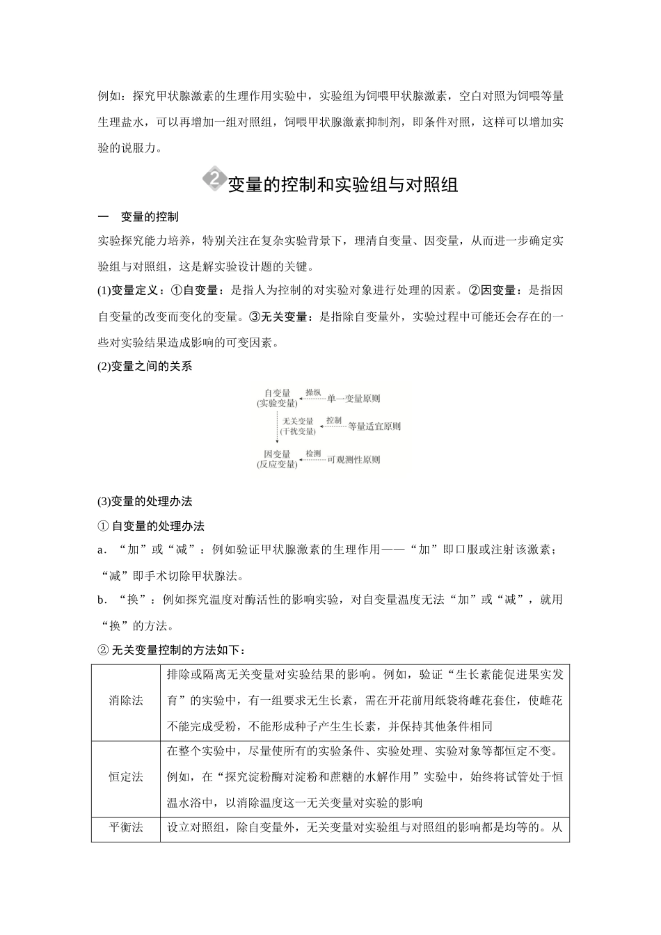 2026《金版教程》高考复习方案生物创新不定项版-第十一单元 实验必备方法探究.docx_第2页