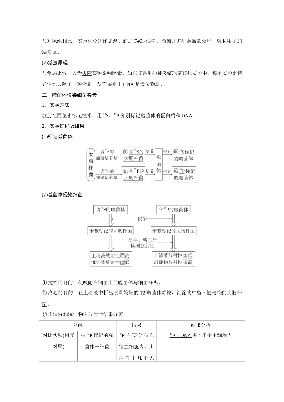 2026《金版教程》高考复习方案生物经典不定项版-第五单元  第1课时  DNA是主要的遗传物质.docx_第3页