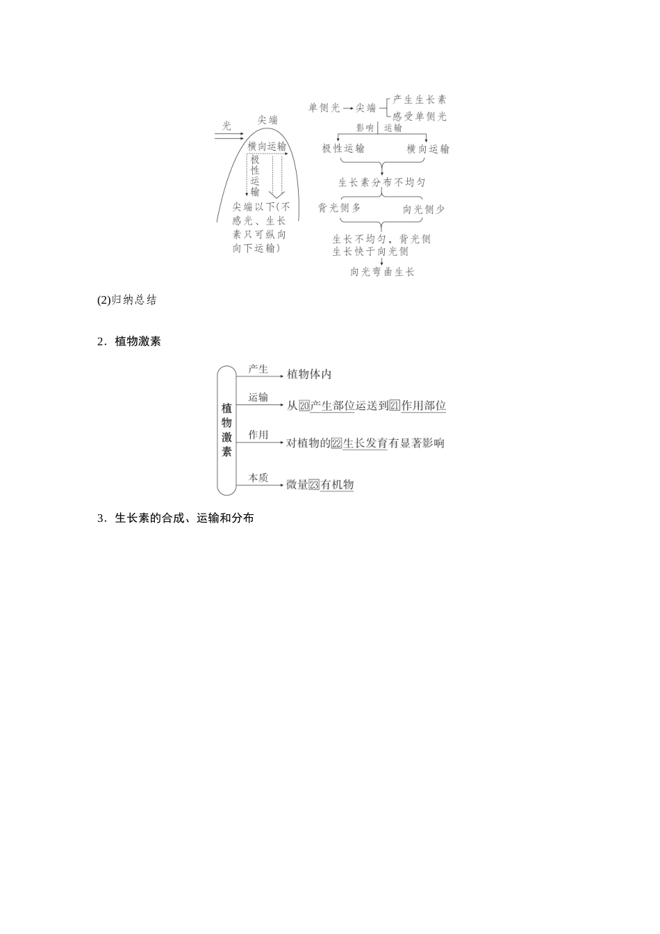 2026《金版教程》高考复习方案生物经典单选版-第八单元 第1课时 植物生长素及其生理作用.docx_第3页