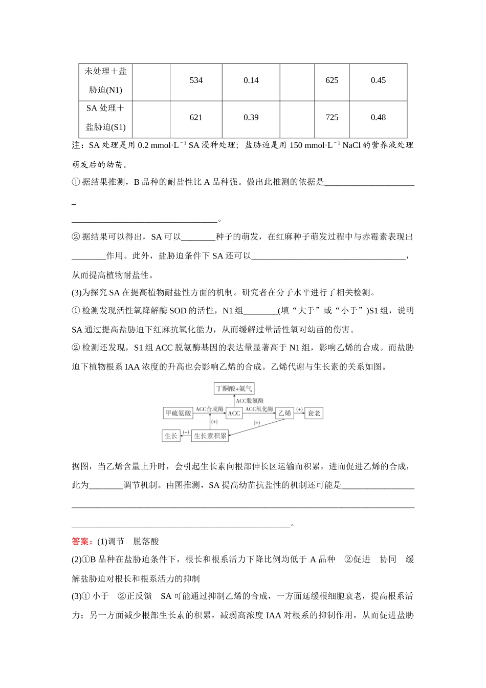 2026《金版教程》高考复习方案生物经典多选版-第八单元 单元复习提升.docx_第2页