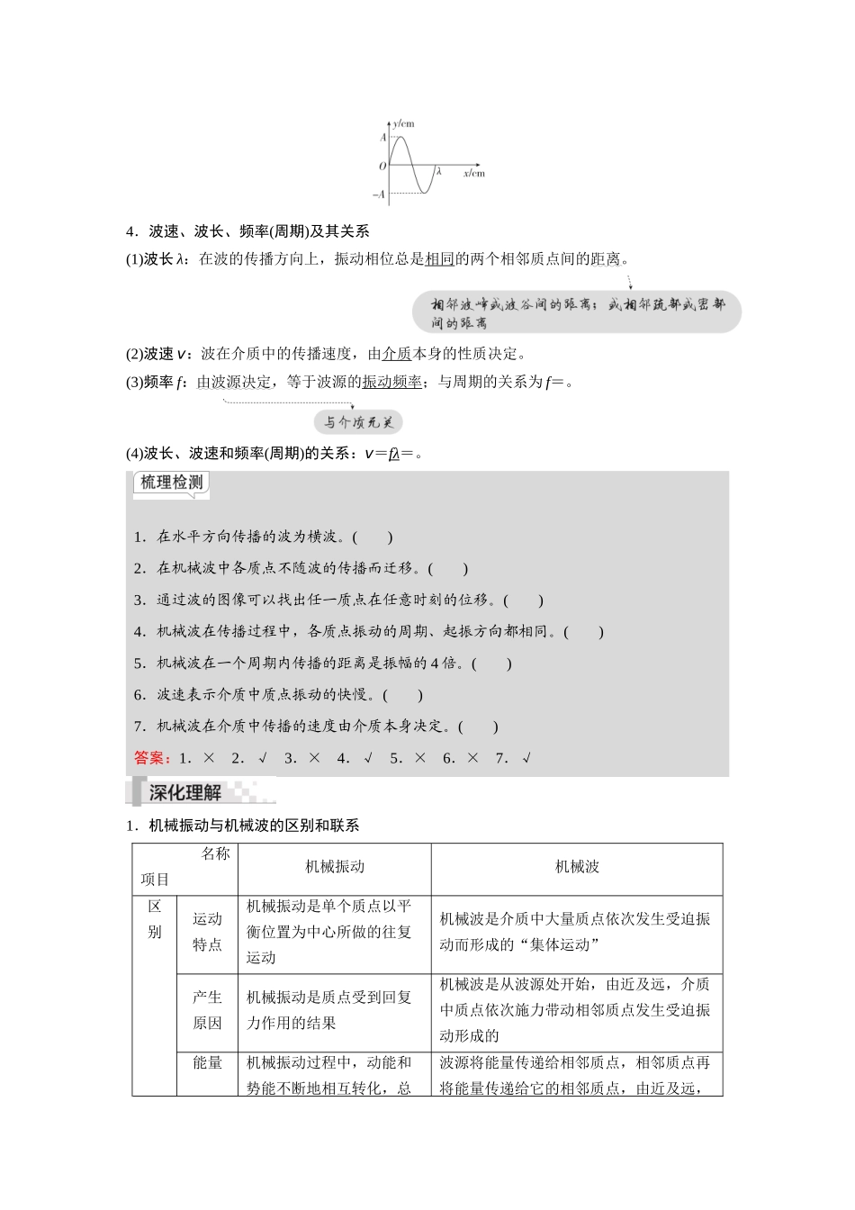 2026《金版教程》高考复习方案物理-第2讲  机械波.docx_第3页