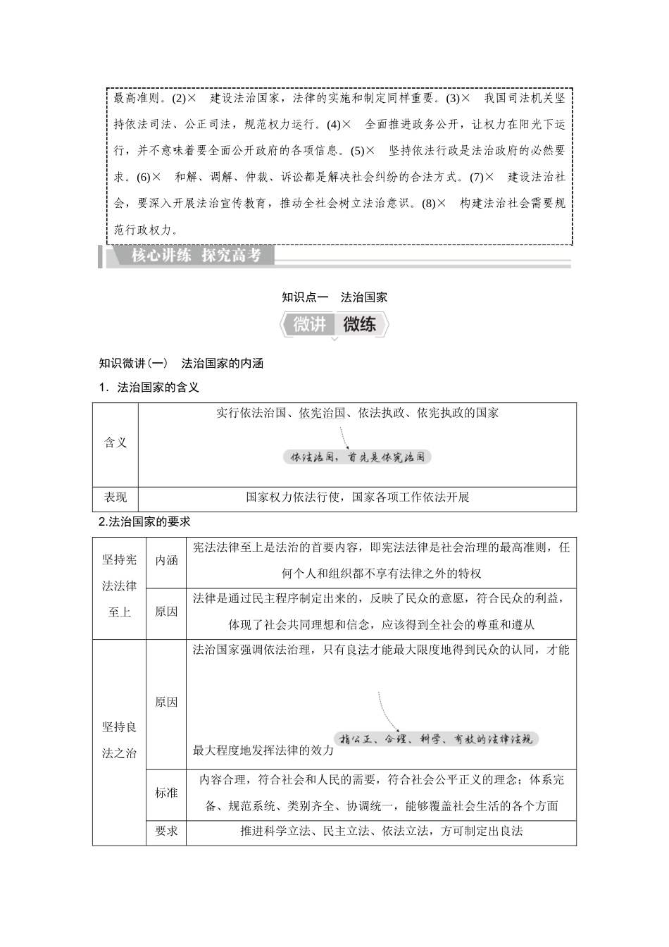 2026《金版教程》高考复习方案政治创新版-第3单元 第8课 法治中国建设.docx_第3页