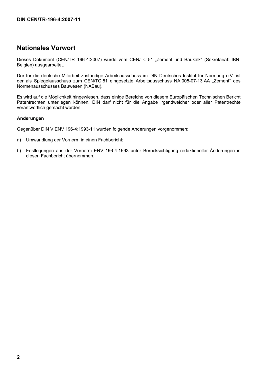 DIN CEN/TR 196-4:2007-11(EN).pdf_第2页