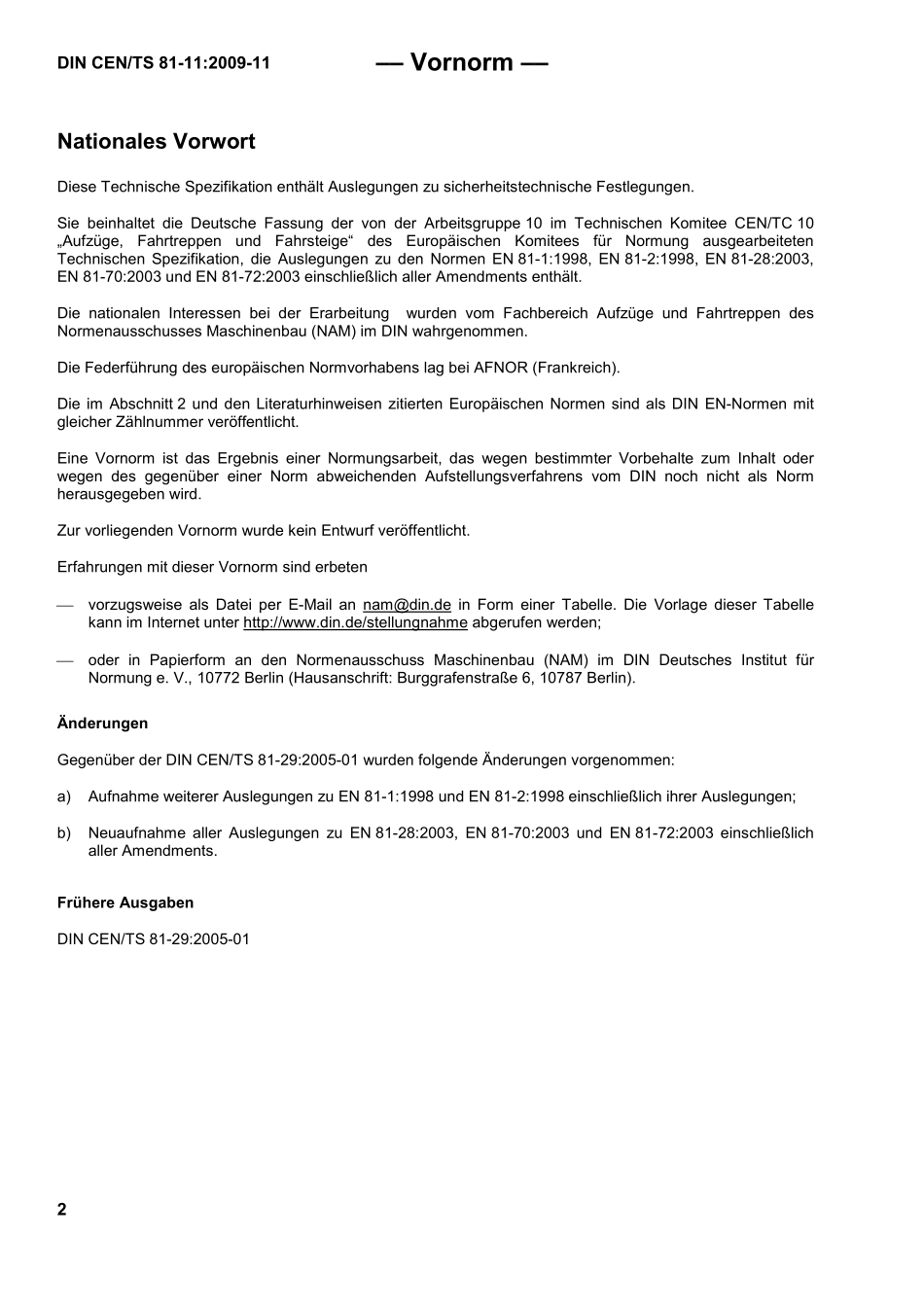 DIN CEN／TS 81-11：2009-11（EN）.pdf_第2页