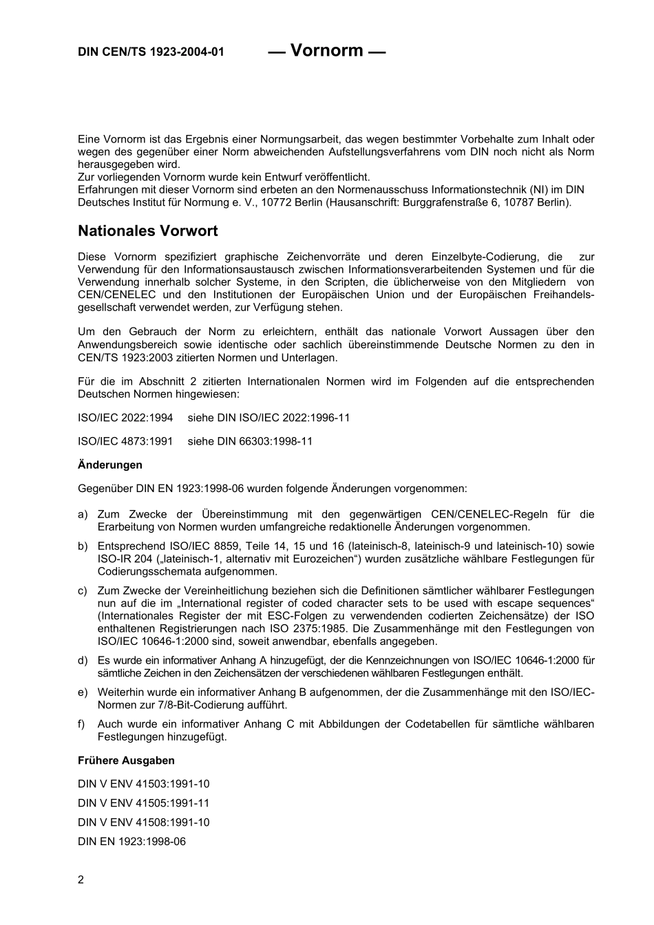 DIN CEN/TS 1923:2004-01(EN).pdf_第2页