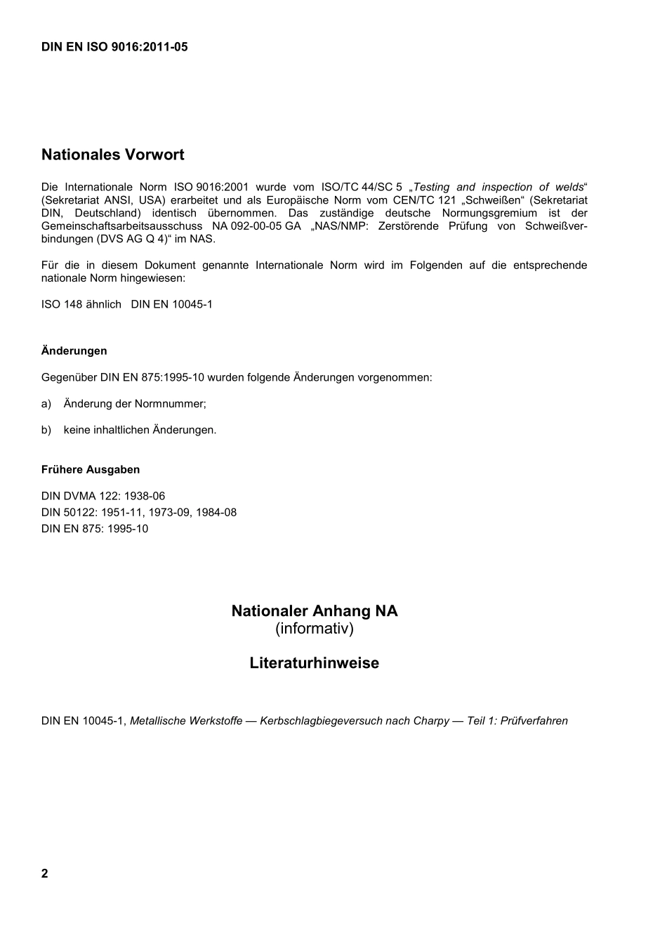 DIN EN ISO 9016：2011-05（EN）.pdf_第2页