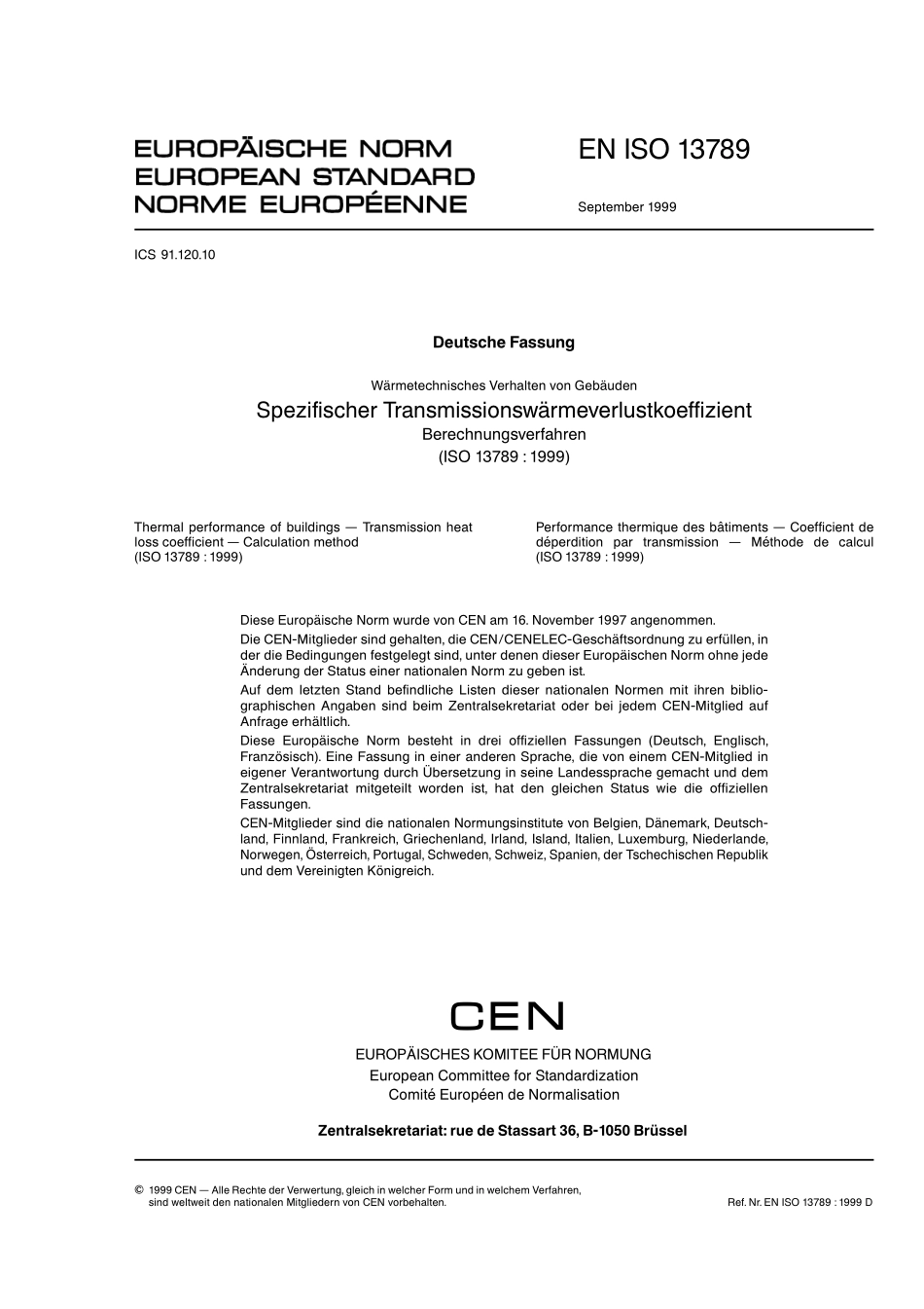 DIN EN ISO 13789:1999-10(EN).pdf_第3页