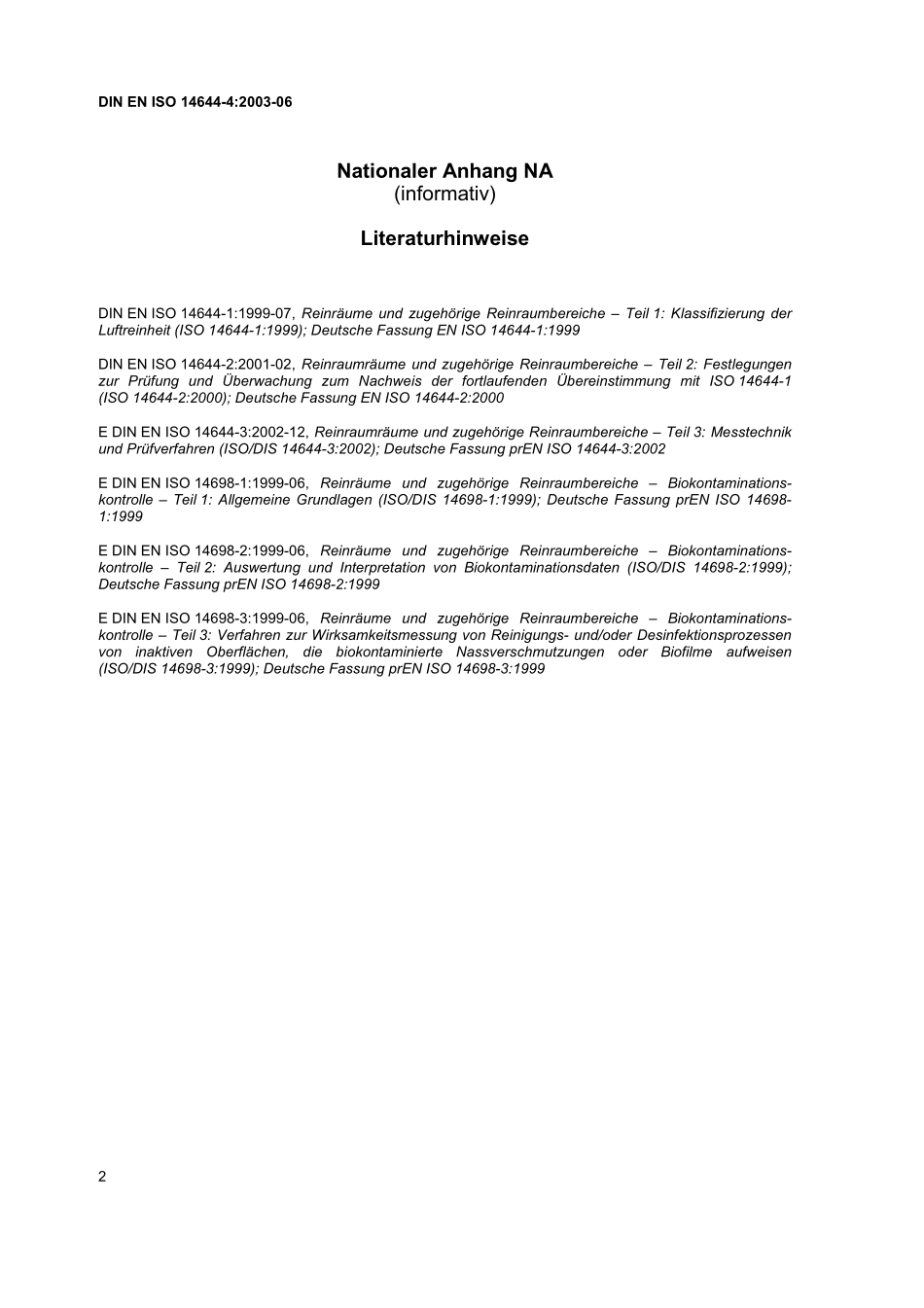 DIN EN ISO 14644-4:2003-06(EN).pdf_第2页