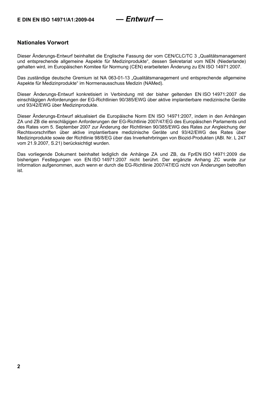 DIN EN ISO 14971／A1：2009-04（EN）.pdf_第2页