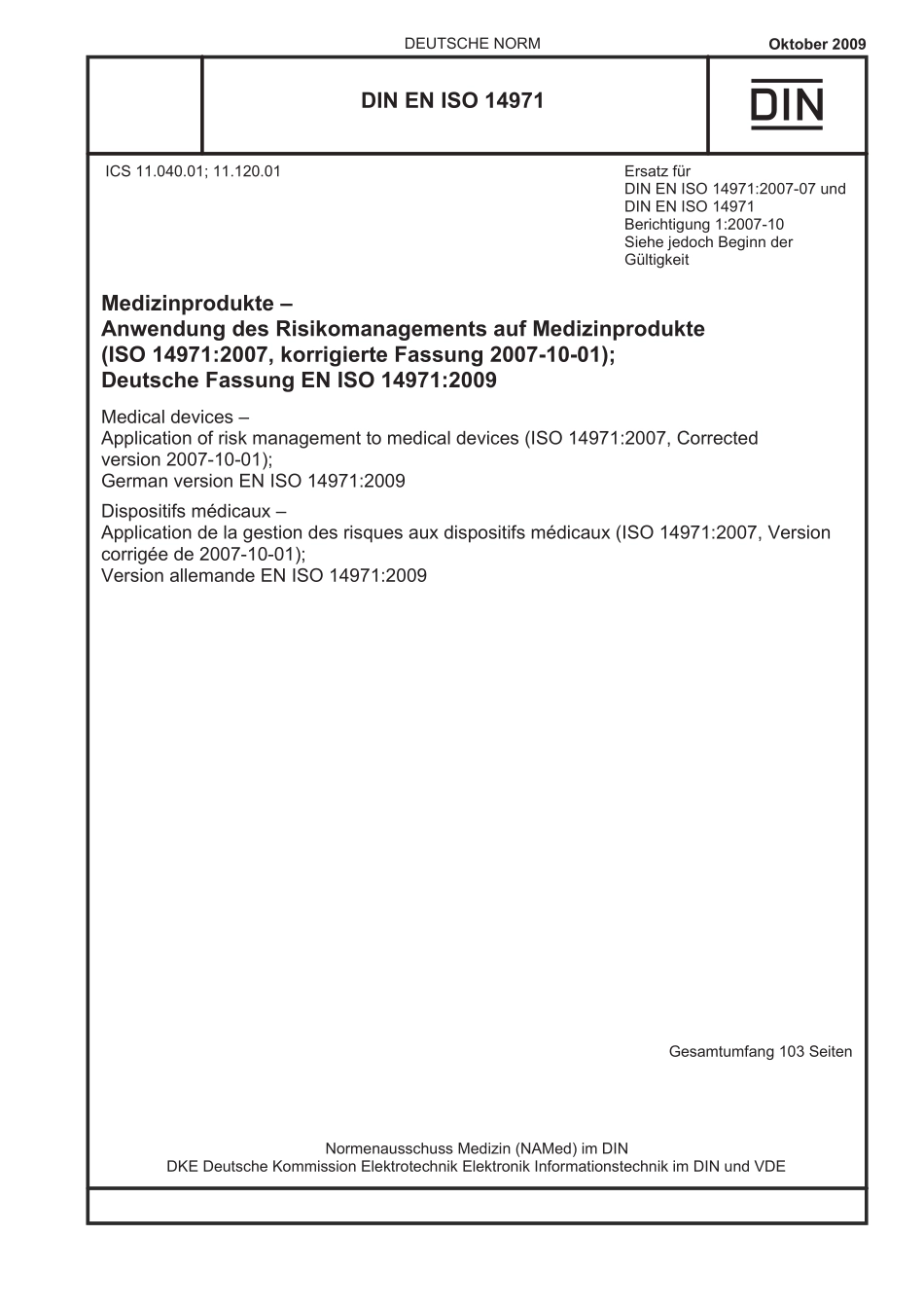DIN EN ISO 14971：2009-10（EN）.pdf_第1页