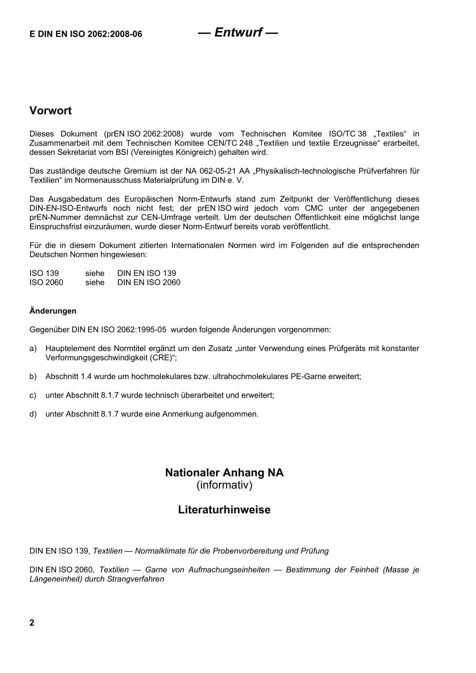 E DIN EN ISO 2062：2008-06（EN）.pdf_第2页