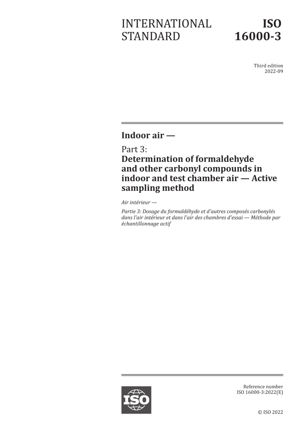 ISO 16000-3-2022(EN).pdf_第1页