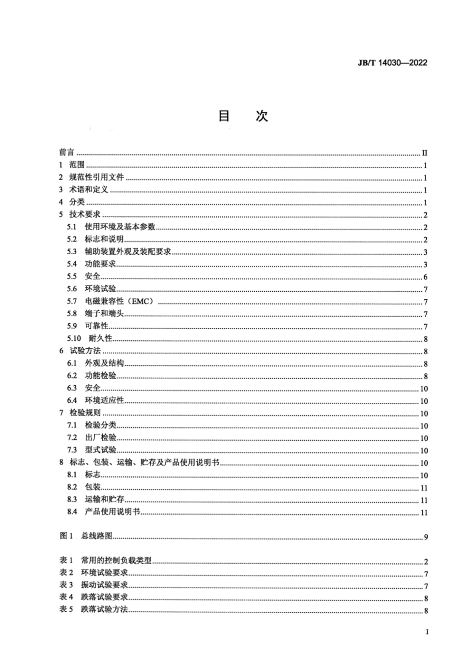JB／T 14030-2022 家用和类似用途室内控制器.pdf_第2页