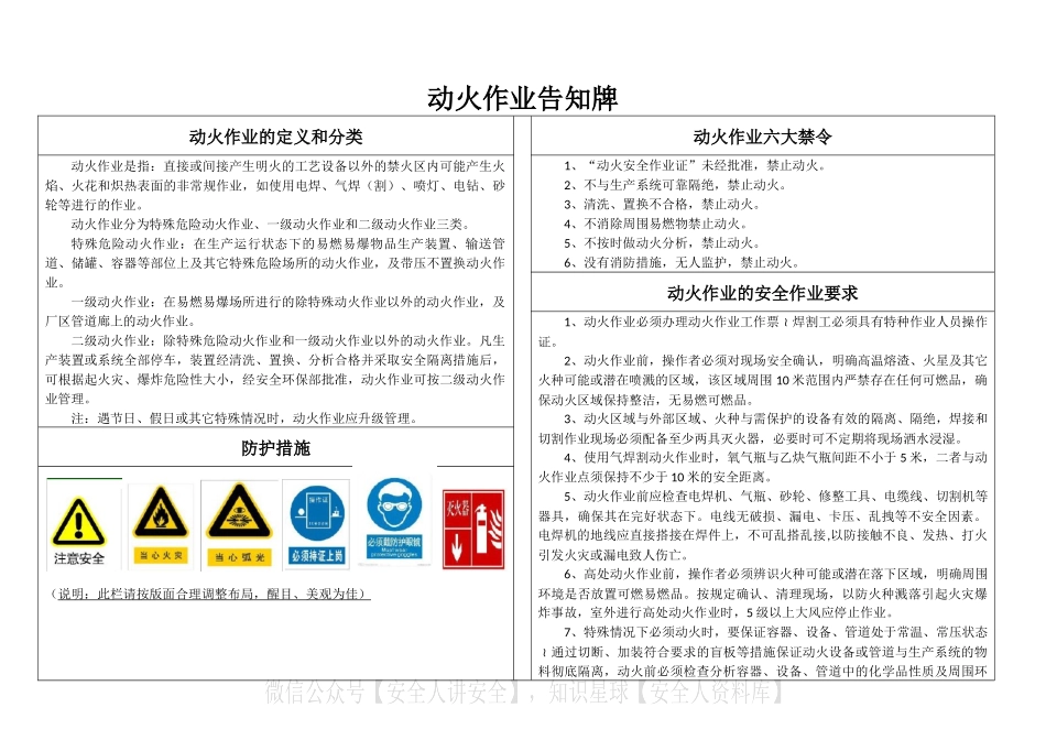 AQR5911八大特殊作业危险告知牌全套.docx_第1页
