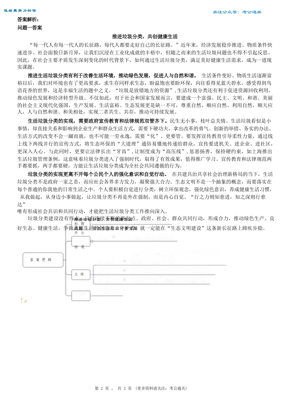 2019年7月山东省青岛市事业单位招聘考试《综合应用能力》.docx_第2页