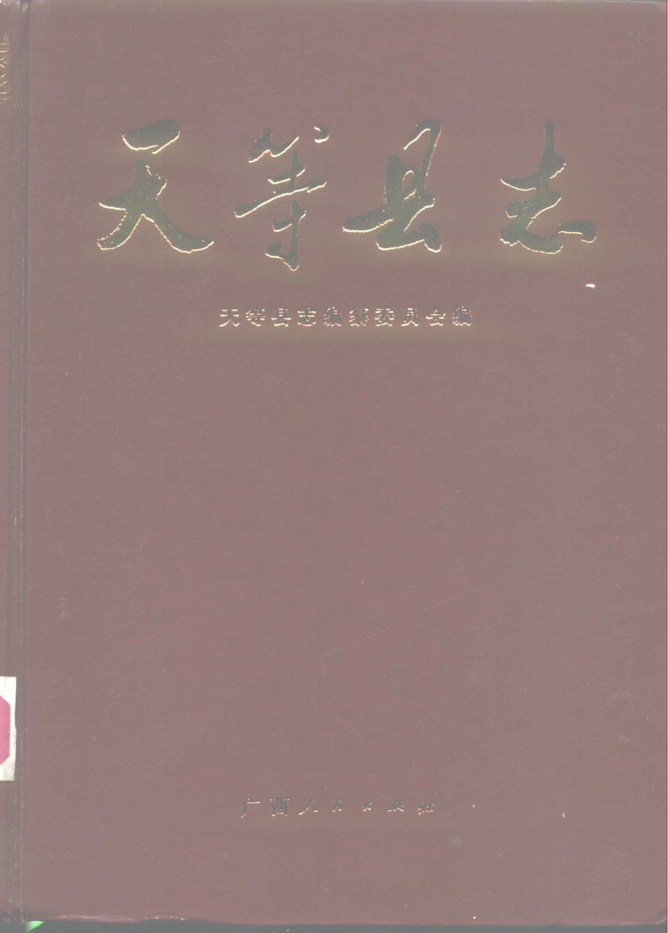 广西 天等县志.pdf_第1页