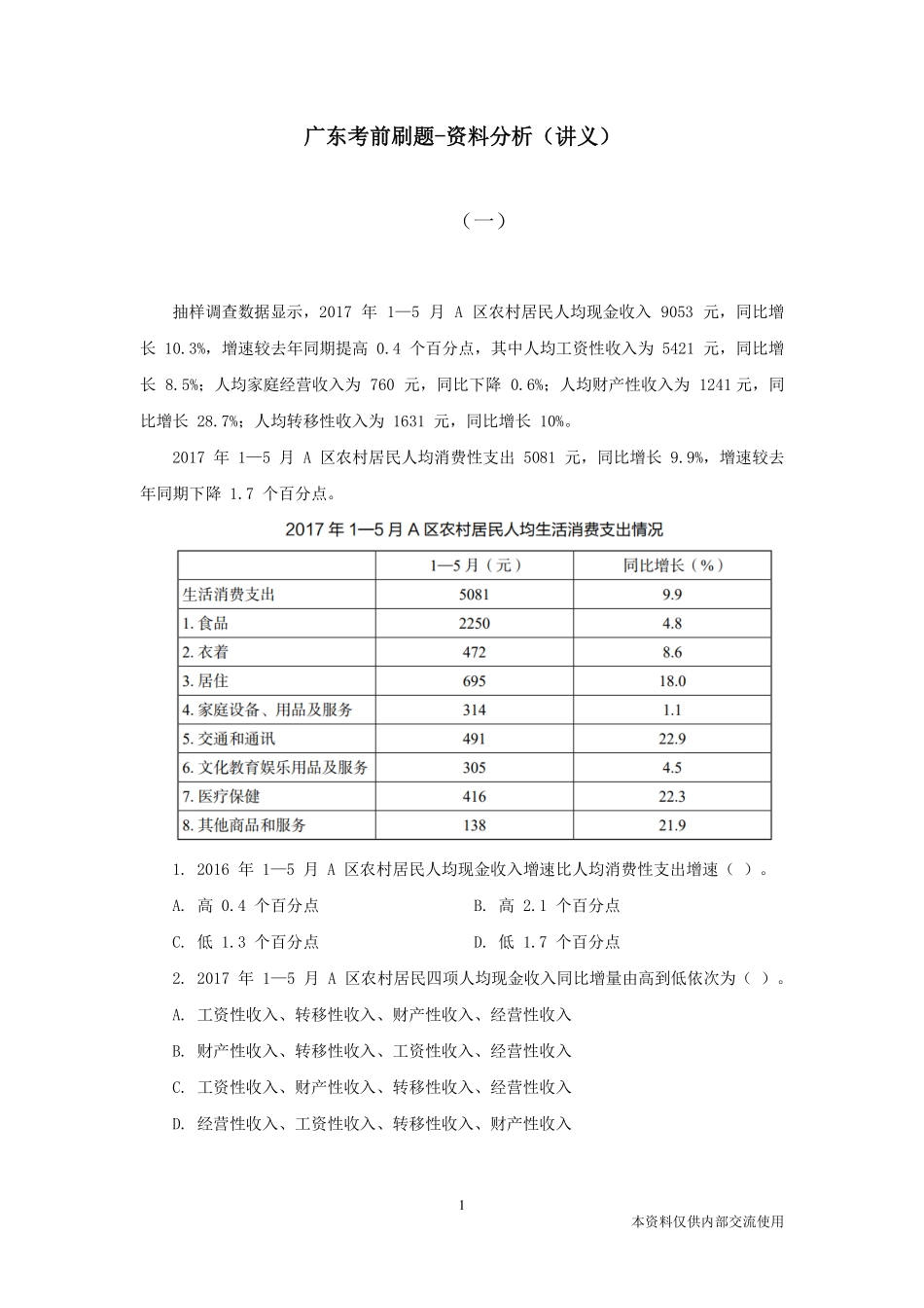 23.4.25 考前刷题 资料分析.pdf_第2页