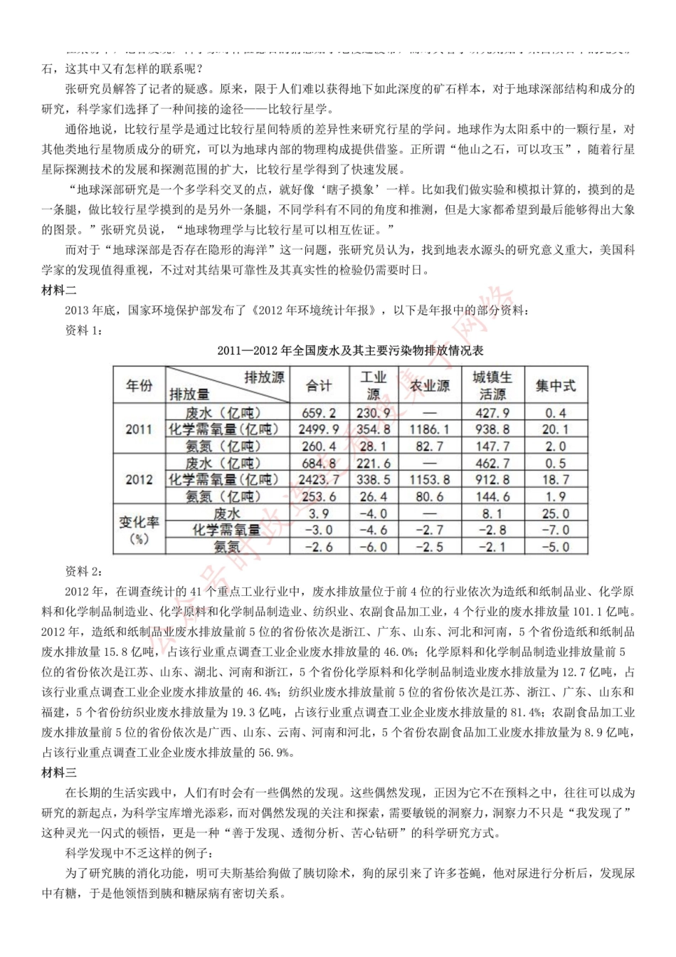 2015年上半年全国事业单位联考C类《综合应用能力》题（内蒙古甘肃宁夏浙江）.pdf_第2页