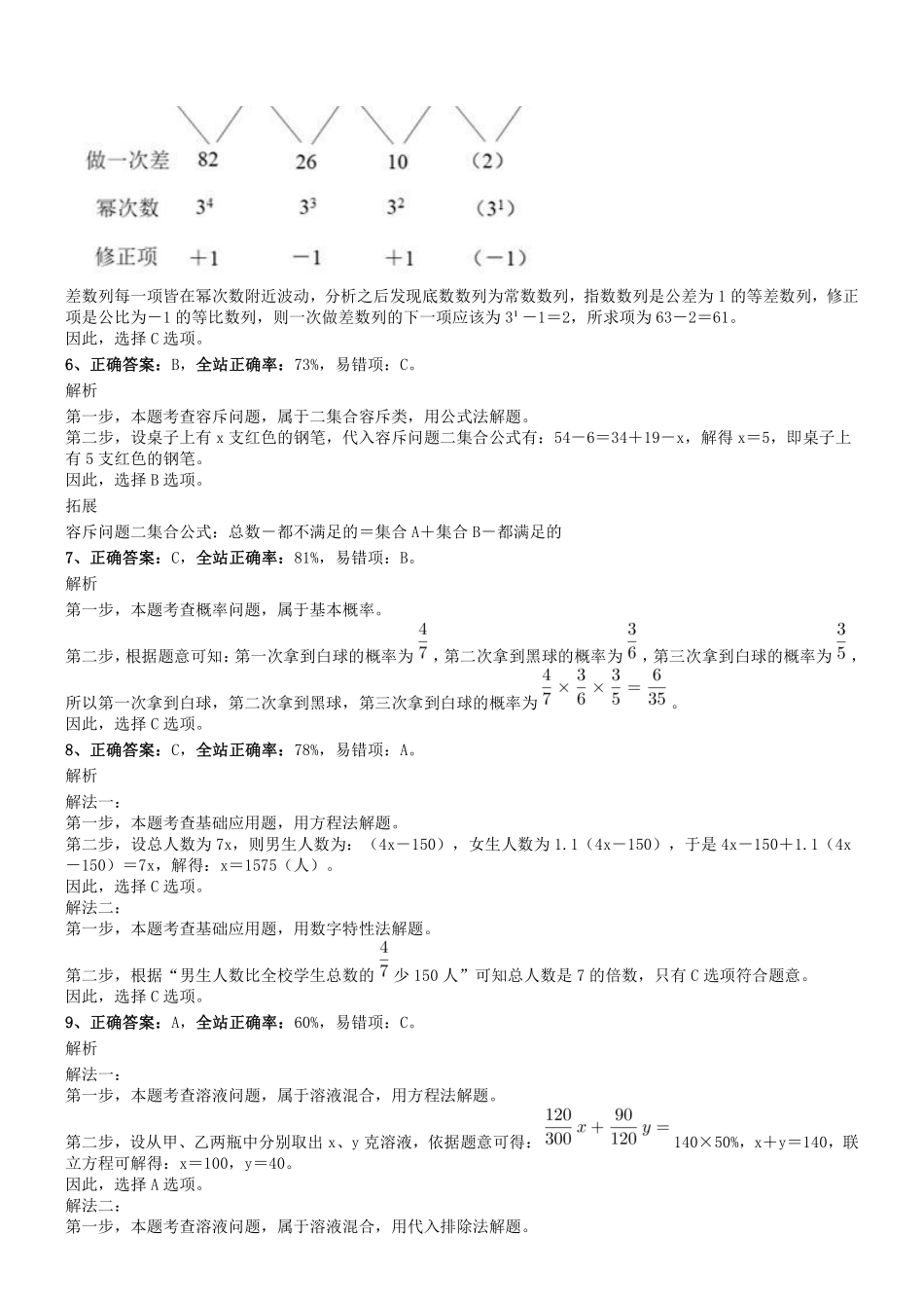2015年四川省成都市属事业单位考试真题参考答案及解析.pdf_第2页