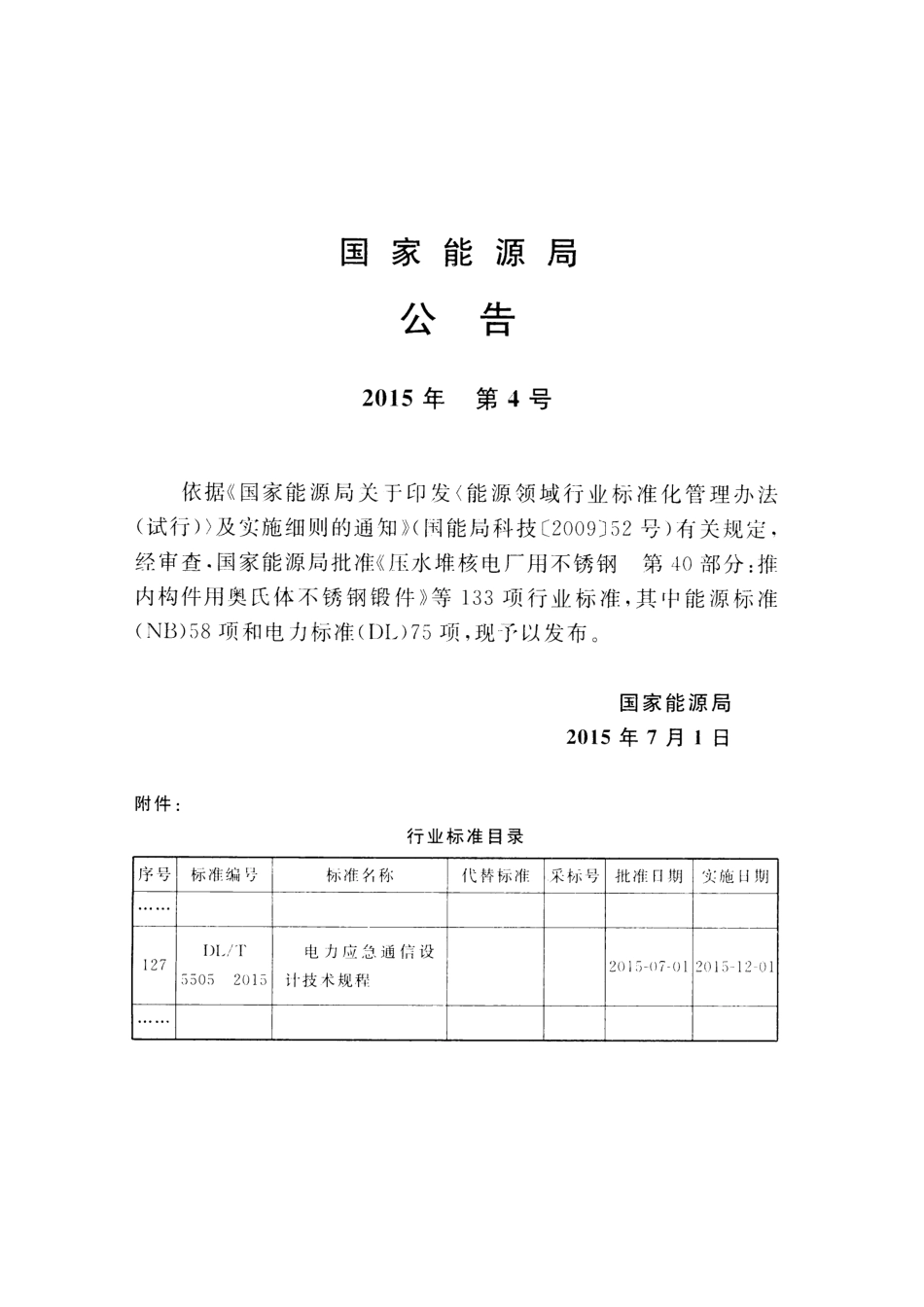 DLT5505-2015 电力应急通信设计技术规程.pdf_第3页